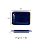 Gracie Enameled Laney Soap Dish - from Jaye's Studio