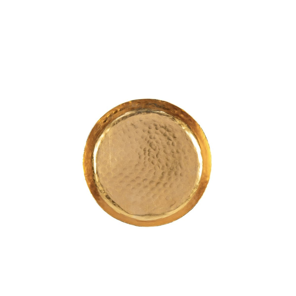 Gracie Hammered Coaster (4pk) - Gold - Avail 11/29 - from Jaye's Studio