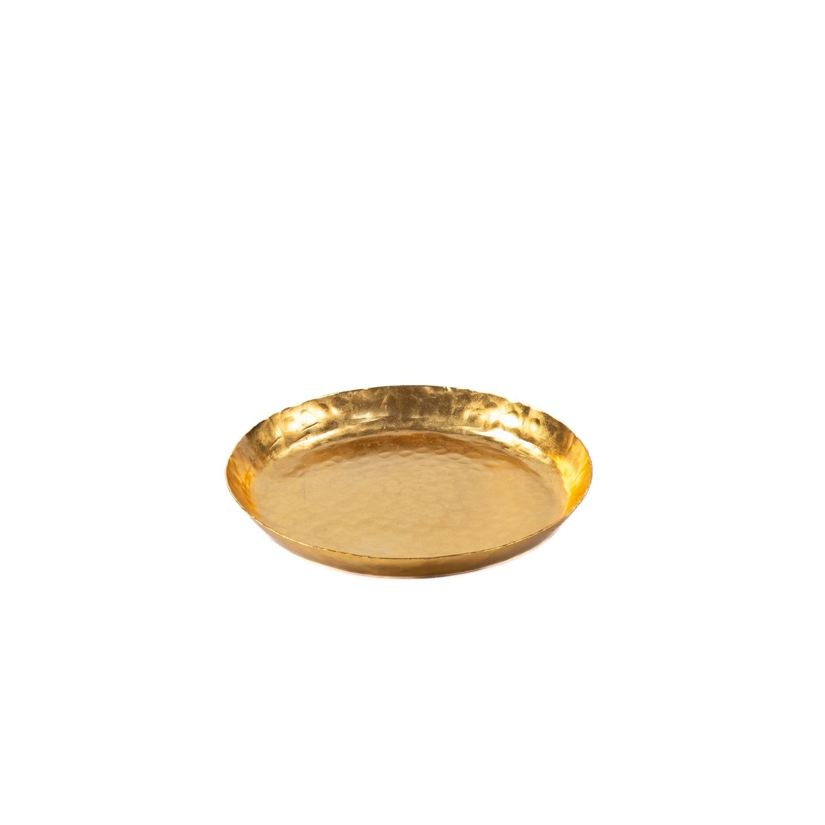 Gracie Hammered Coaster (4pk) - Gold - Avail 11/29 - from Jaye's Studio