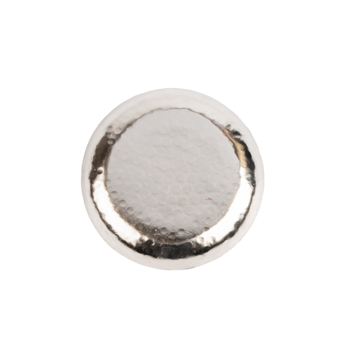 Gracie Hammered Coaster (4pk) - Silver - Avail 11/29 - from Jaye's Studio