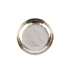 Gracie Hammered Coaster (4pk) - Silver - Avail 11/29 - from Jaye's Studio