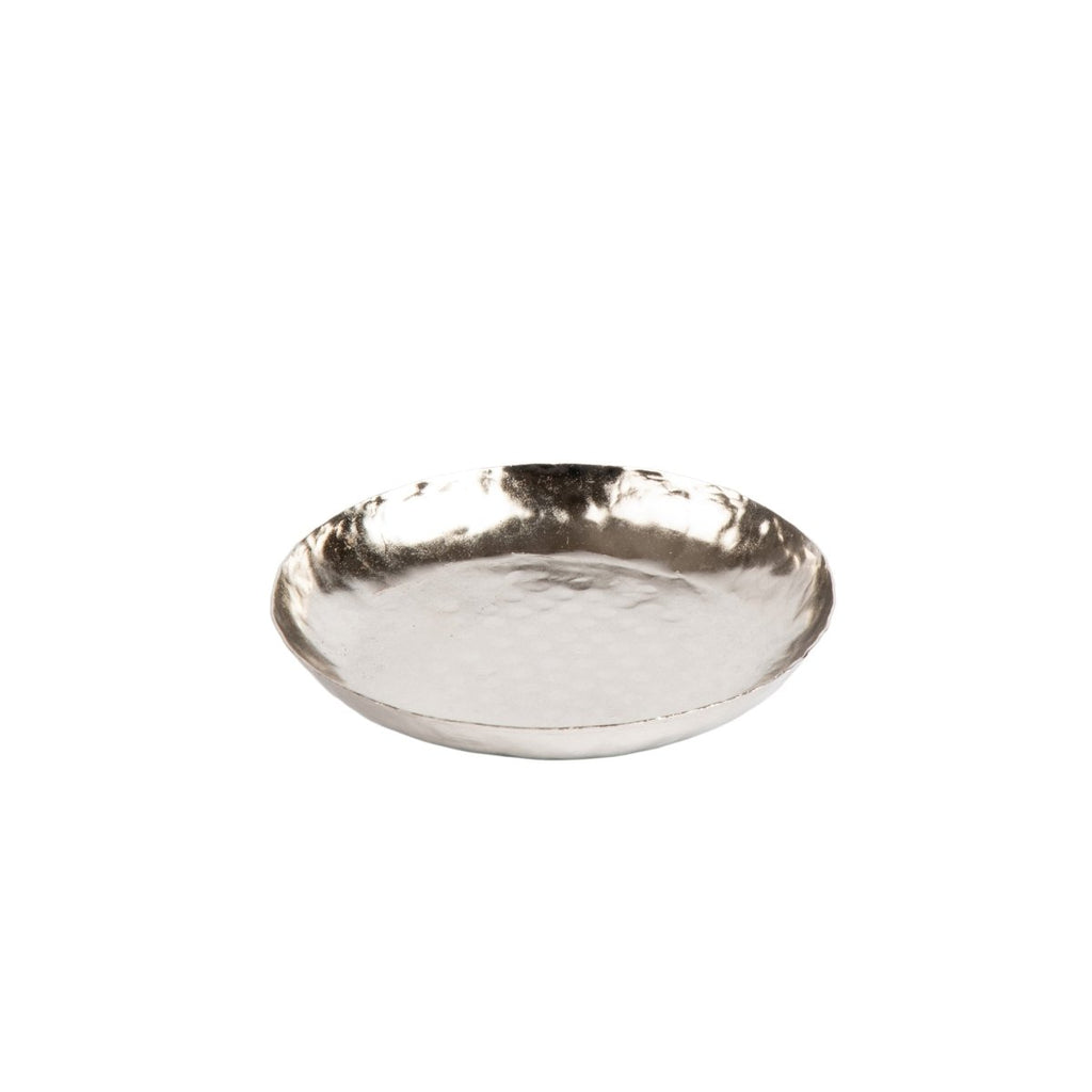 Gracie Hammered Coaster (4pk) - Silver - Avail 11/29 - from Jaye's Studio