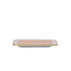 Gracie Natural Enameled Rectangle Soap Dish, Catch All Tray, Jewelry Tray for Bathroom, Vanity, Sink - Decorative Laney Tray - Avail 02/22 - Trinket Trays from Jaye's Studio