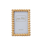 Gracie Pearl Gold Rectangular Metal Photo Frame, Picture Frame for Home, Bedroom, Home Office - Photo & Picture Frames from Jaye's Studio