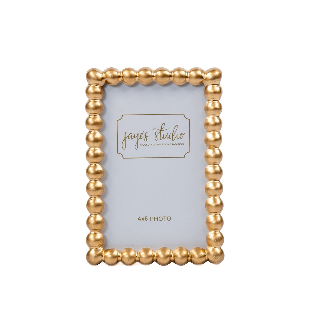 Gracie Pearl Gold Rectangular Metal Photo Frame, Picture Frame for Home, Bedroom, Home Office - Photo & Picture Frames from Jaye's Studio