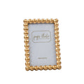 Gracie Pearl Gold Rectangular Metal Photo Frame, Picture Frame for Home, Bedroom, Home Office - Photo & Picture Frames from Jaye's Studio