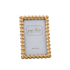 Gracie Pearl Gold Rectangular Metal Photo Frame, Picture Frame for Home, Bedroom, Home Office - Photo & Picture Frames from Jaye's Studio