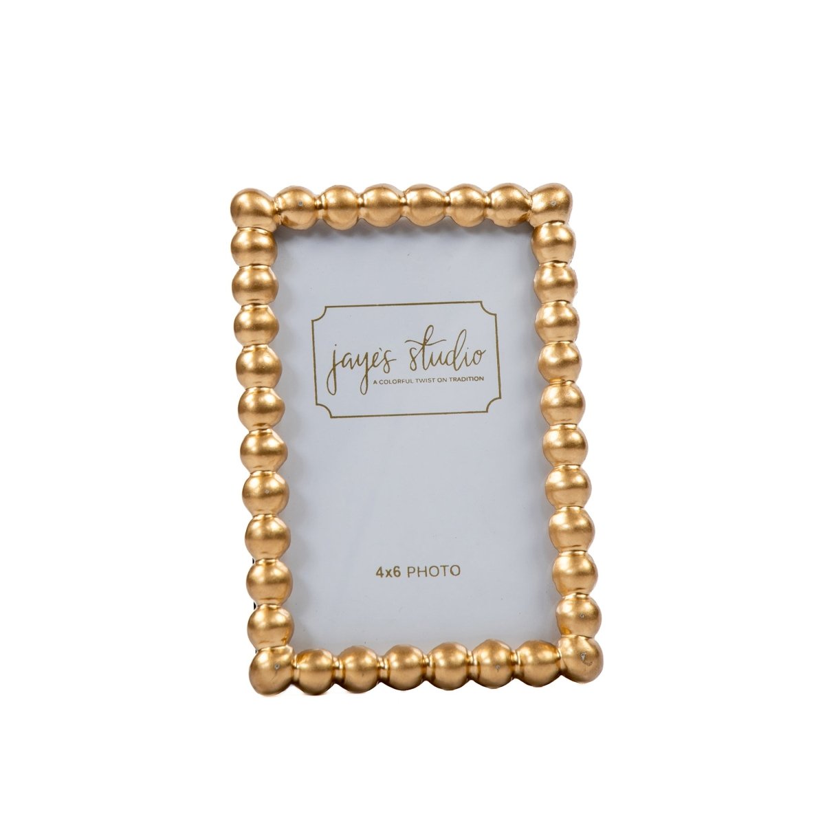 Gracie Pearl Gold Rectangular Metal Photo Frame, Picture Frame for Home, Bedroom, Home Office - Photo & Picture Frames from Jaye's Studio