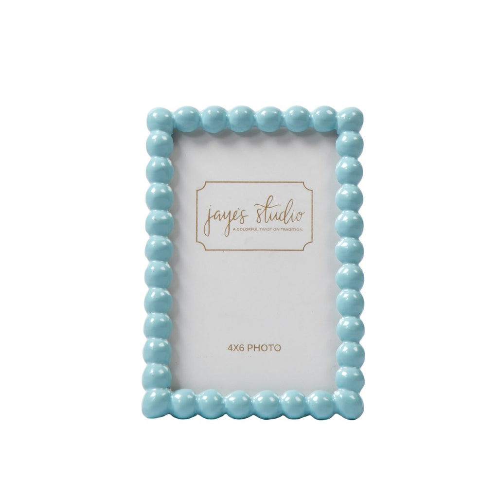 Gracie Pearl Photo Frame - Cool Blue - Avail 09/21 - Photo & Picture Frames from Jaye's Studio