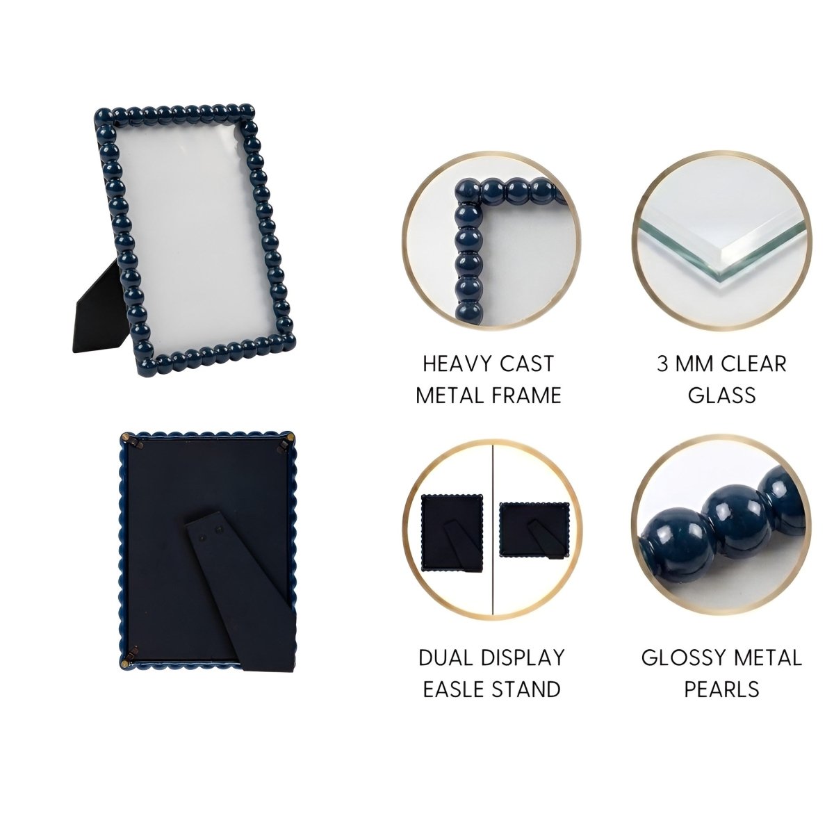 Gracie Pearl Photo Frame - Photo & Picture Frames from Jaye's Studio
