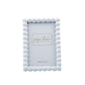Gracie Pearl White Rectangular Metal Photo Frame, Picture Frame for Home, Bedroom, Home Office - Photo & Picture Frames from Jaye's Studio