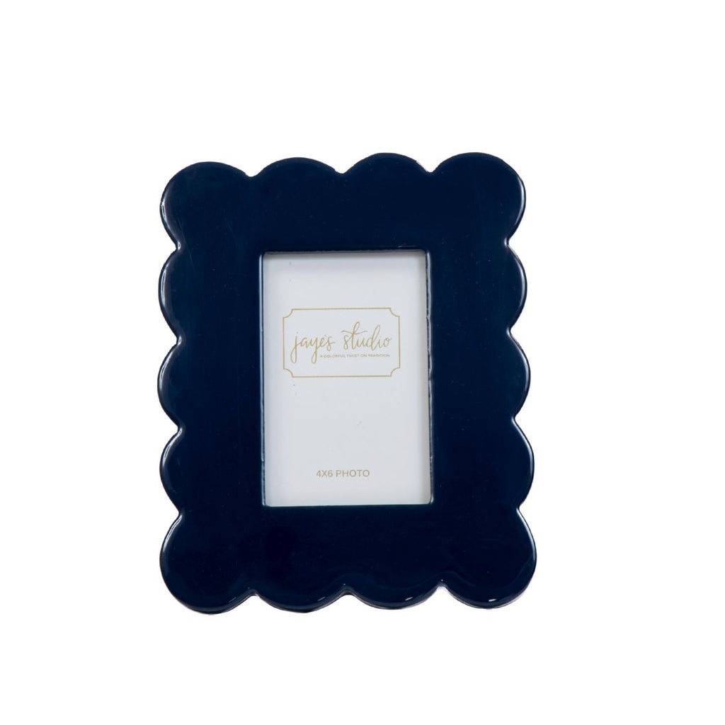 Gracie Scalloped Photo Frame - Photo & Picture Frames from Jaye's Studio