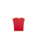 Gracie Scarlett Red Square Metal Cachepot For Bedroom, Office, Kitchen, Living Room - Gracie Scarlette Collection - Cachepots from Jaye's Studio