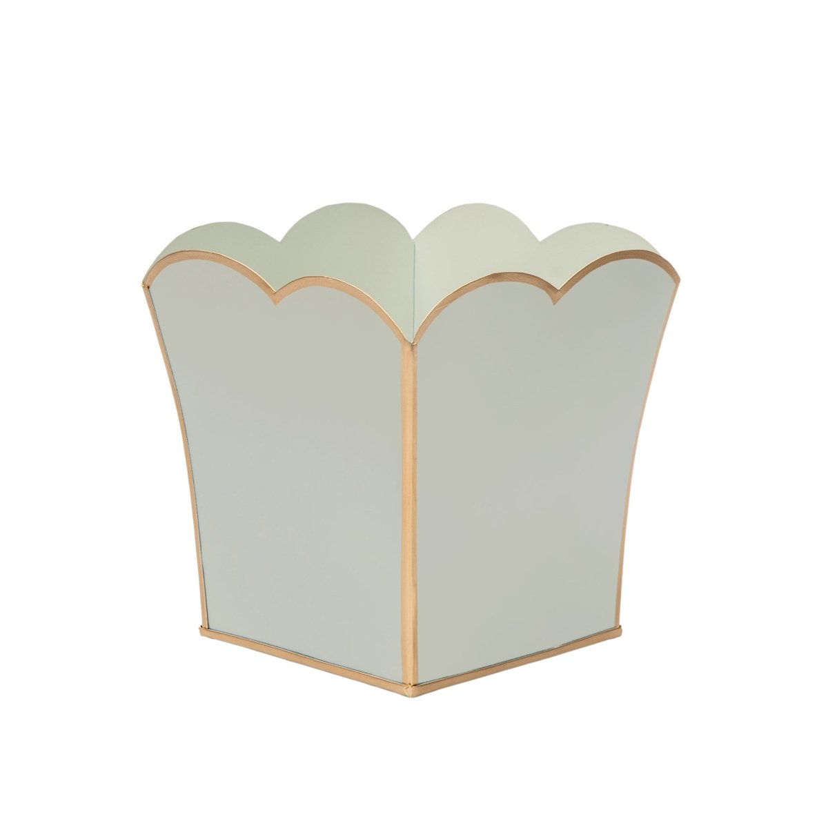 Gracie Scarlett Square Cachepot Planter Sage Green - 8 inch - Avail 05/12 - Cachepots from Jaye's Studio