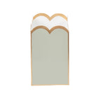 Gracie Scarlett Wastebasket - Sage Green & White - Avail 05/12 - Wastebaskets from Jaye's Studio