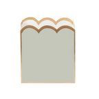 Gracie Scarlett Wastebasket - Sage Green & White - Avail 05/12 - Wastebaskets from Jaye's Studio