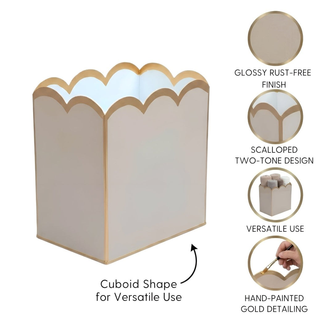 Gracie Scarlett Wastebasket - Wastebaskets from Jaye's Studio