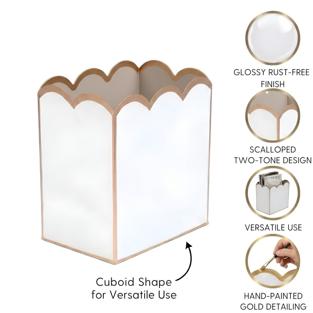 Gracie Scarlett Wastebasket - Wastebaskets from Jaye's Studio