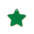 Gracie Star Ornament - Green - Holiday Ornaments from Jaye's Studio