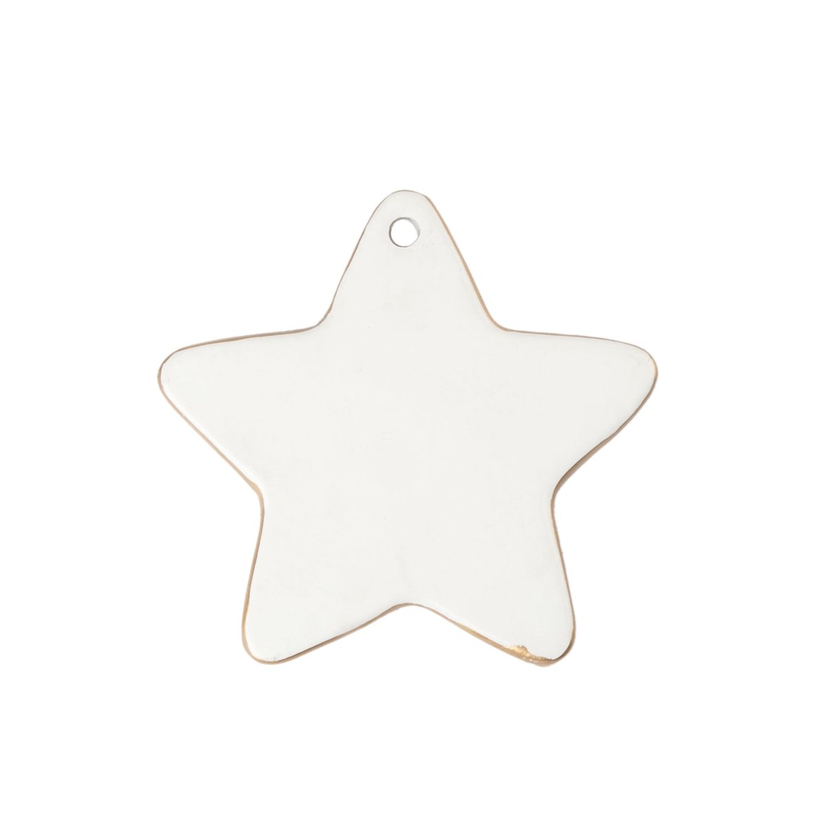 Gracie Star Ornament - Red - Holiday Ornaments from Jaye's Studio