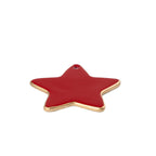 Gracie Star Ornament - Red - Holiday Ornaments from Jaye's Studio