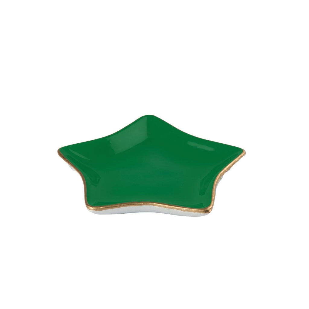 Gracie Star Tray - Green - Serving Trays from Jaye's Studio