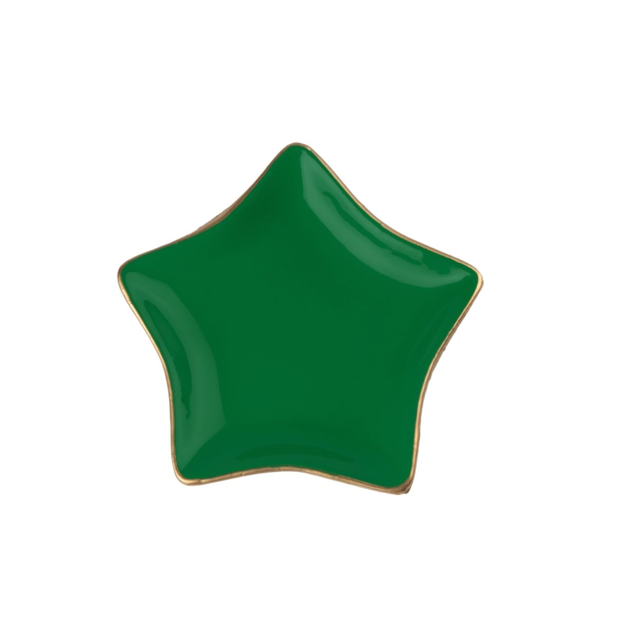 Gracie Star Tray - Green - Serving Trays from Jaye's Studio