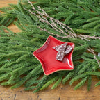 Gracie Star Tray - Red - Serving Trays from Jaye's Studio