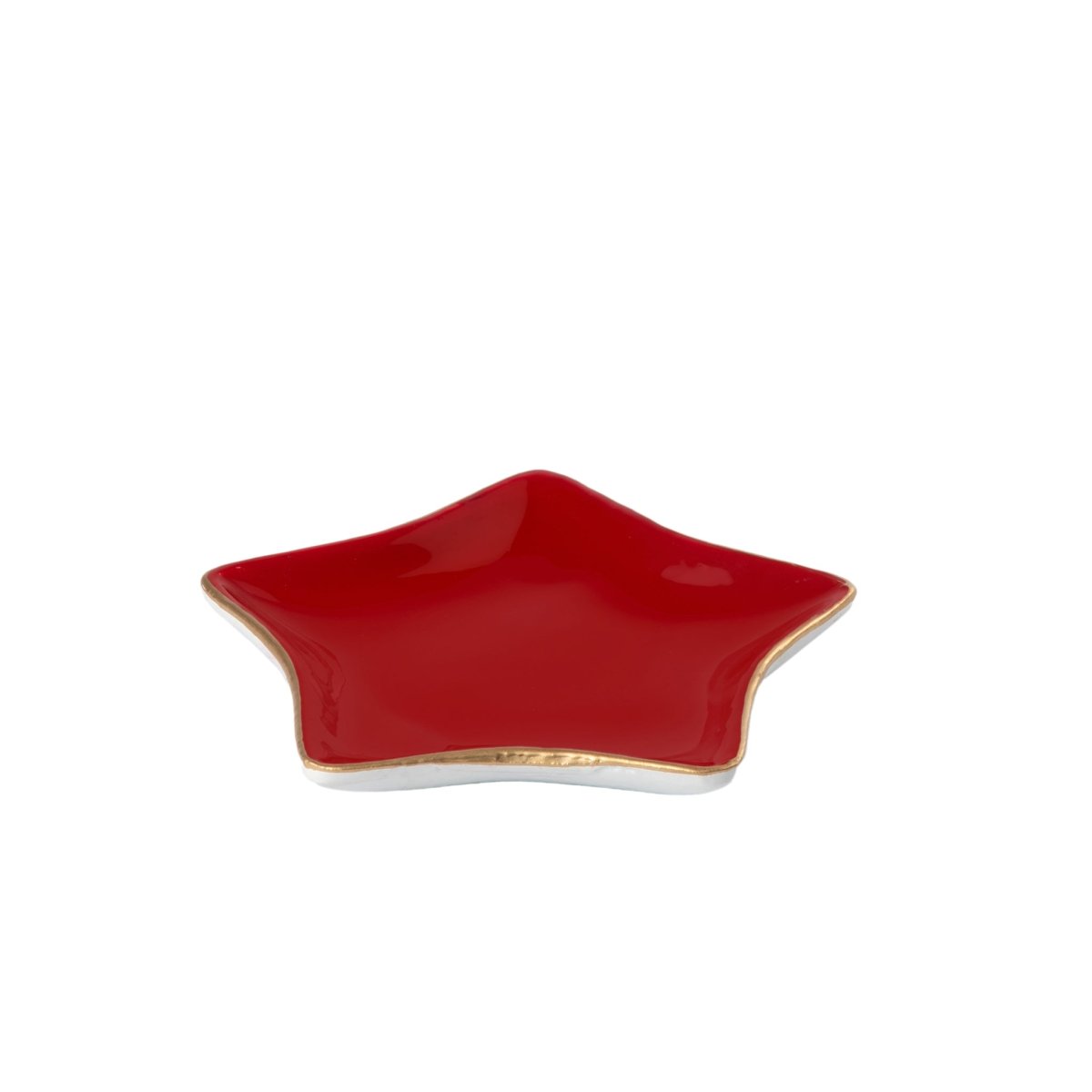 Gracie Star Tray - Red - Serving Trays from Jaye's Studio