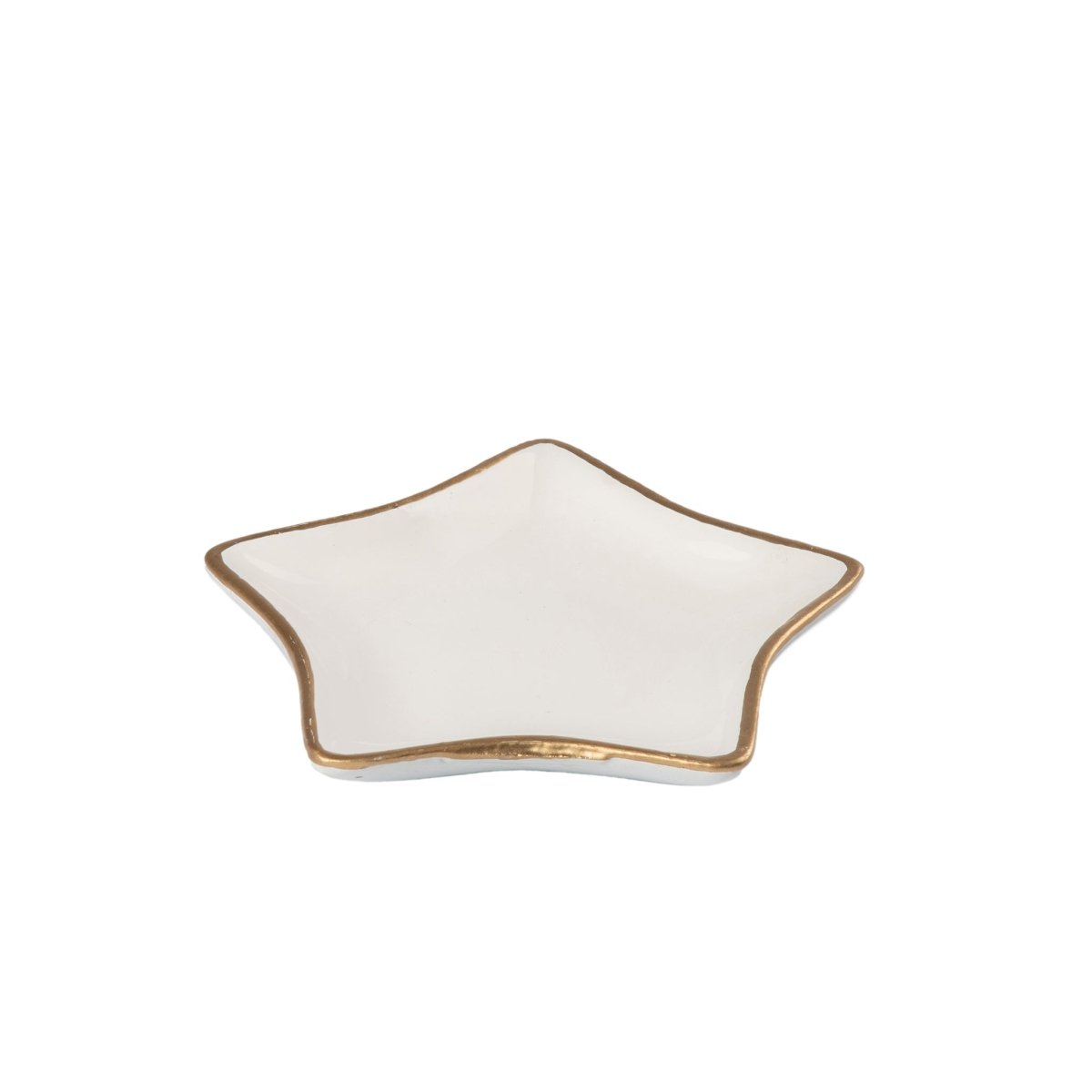 Gracie Star Tray - White - Serving Trays from Jaye's Studio