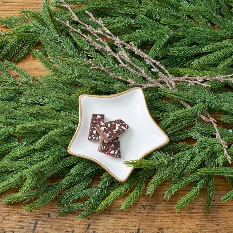 Gracie Star Tray - White - Serving Trays from Jaye's Studio
