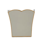 Gracie Taupe Square Metal Cachepot For Bedroom, Office, Kitchen, Living Room - Gracie Scarlette Collection - Cachepots from Jaye's Studio