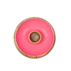 Gracie Wooden Chip & Dip Bowl - Pink - Avail 04/18 - from Jaye's Studio