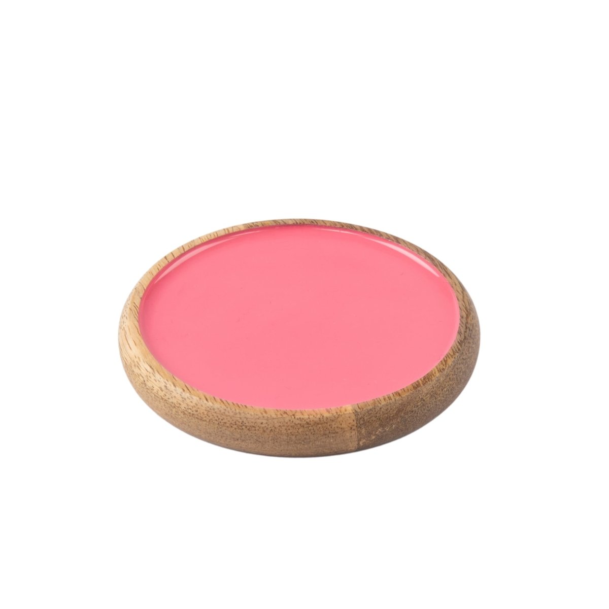 Gracie Wooden Coasters Set (4pk) - Pink - Avail 03/20 - from Jaye's Studio
