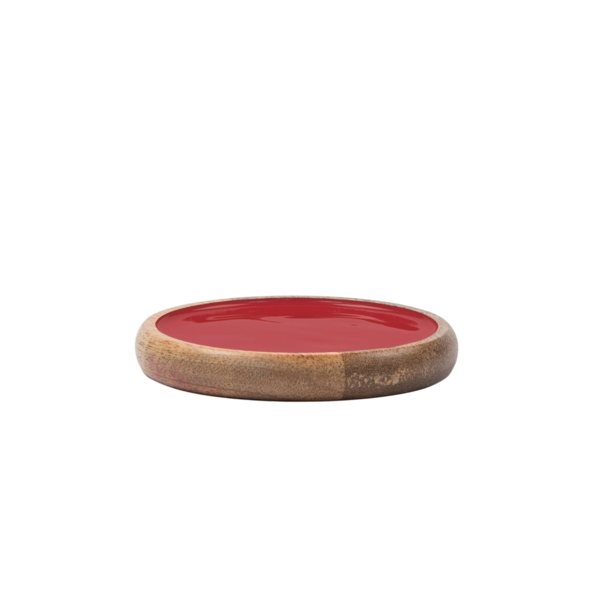 Gracie Wooden Coasters Set (4pk) - Red - Avail 11/29 - from Jaye's Studio