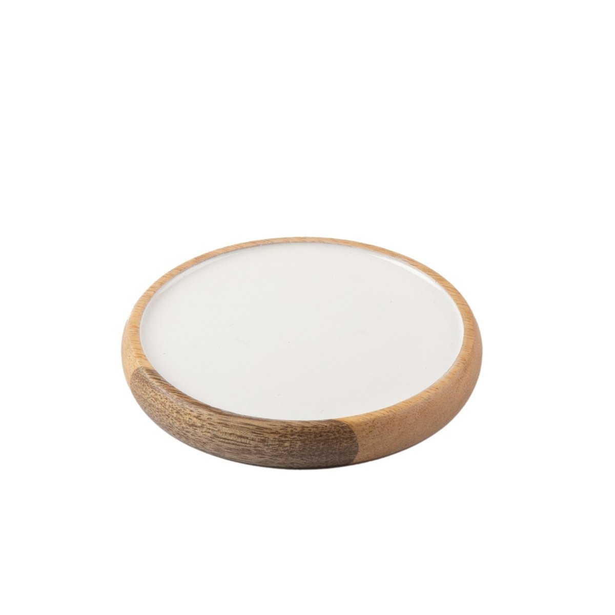 Gracie Wooden Coasters Set (4pk) - White - Avail 11/29 - from Jaye's Studio