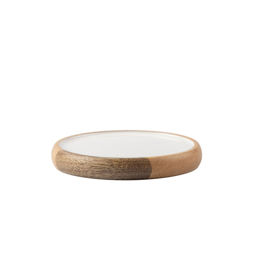 Gracie Wooden Coasters Set (4pk) - White - Avail 11/29 - from Jaye's Studio