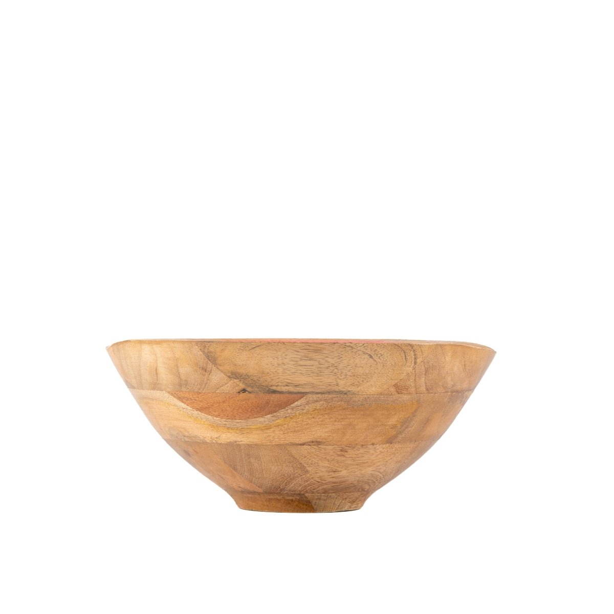 Gracie Wooden Salad Bowl - Pink - Avail 04/18 - from Jaye's Studio