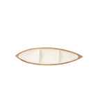 Gracie Wooden Serving Boat Tray - White - Avail 04/18 - from Jaye's Studio