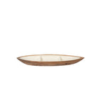 Gracie Wooden Serving Boat Tray - White - Avail 04/18 - from Jaye's Studio
