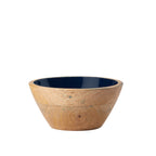 Gracie Wooden Snack Bowls Set (2pk) - Indigo Blue - Avail 06/26 - from Jaye's Studio