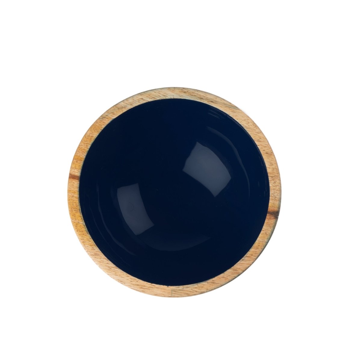 Gracie Wooden Snack Bowls Set (2pk) - Indigo Blue - Avail 06/26 - from Jaye's Studio