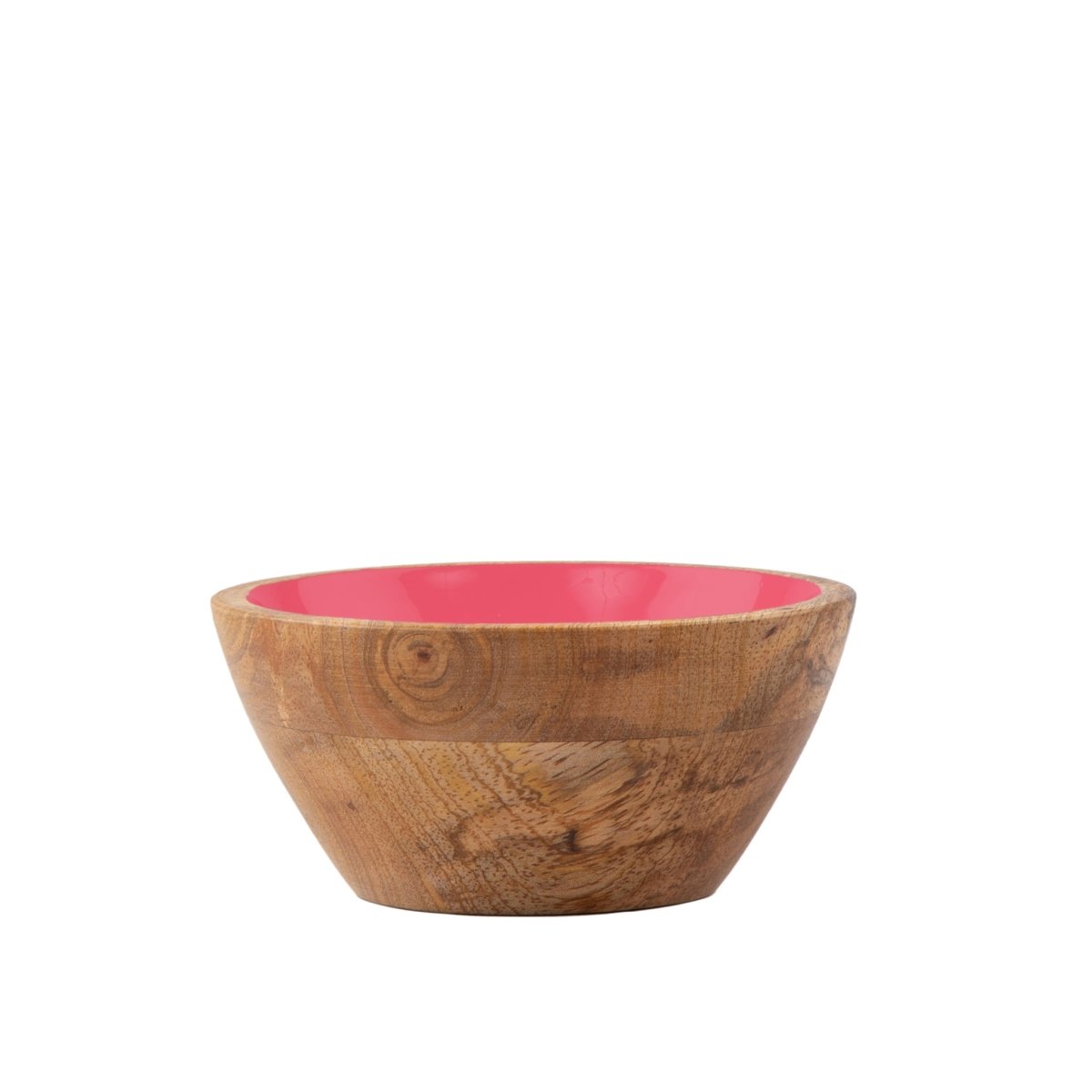 Gracie Wooden Snack Bowls Set (2pk) - Pink - Avail 04/18 - from Jaye's Studio