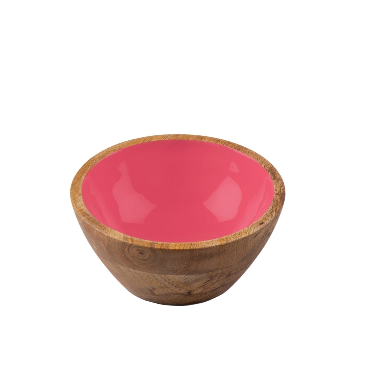 Gracie Wooden Snack Bowls Set (2pk) - Pink - Avail 04/18 - from Jaye's Studio