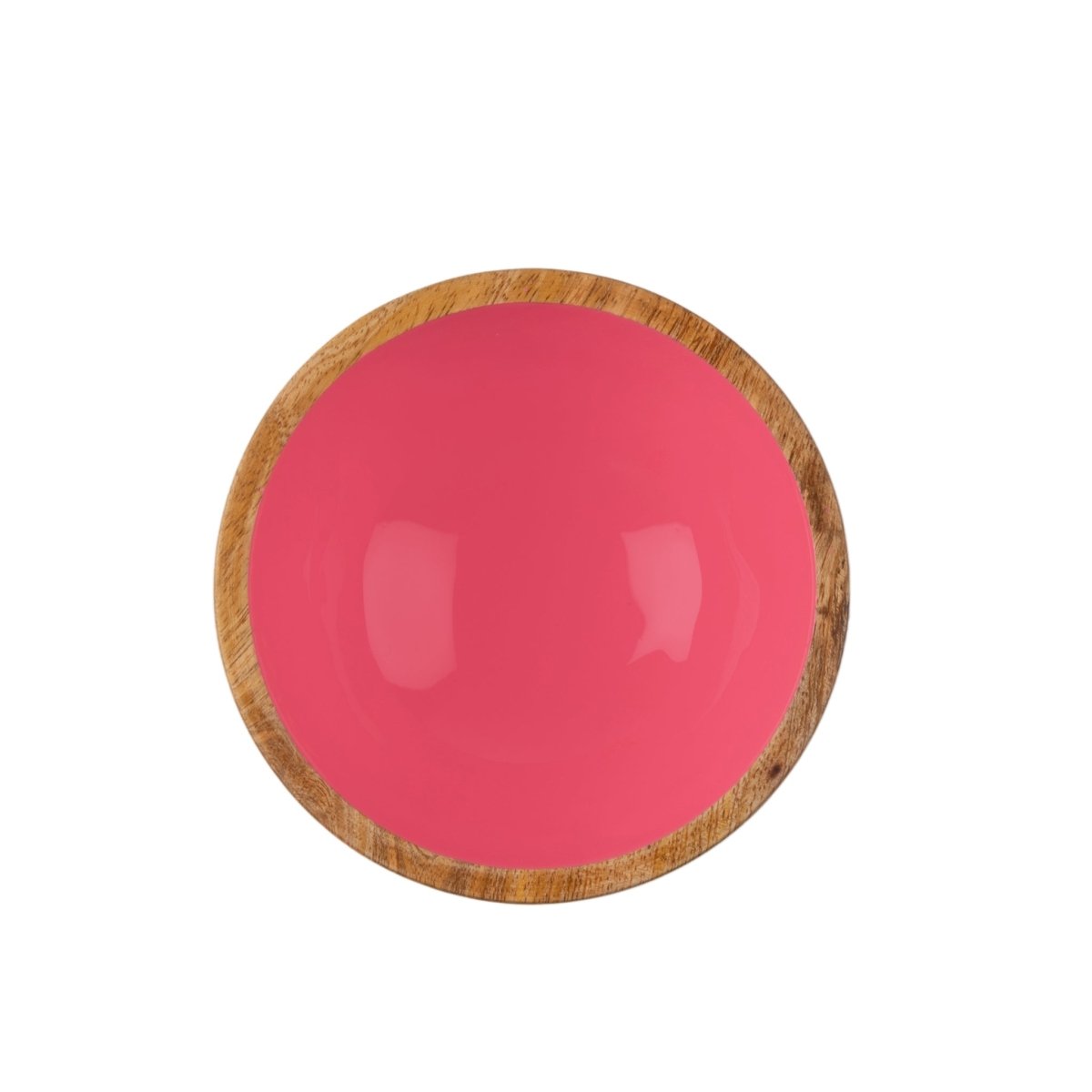Gracie Wooden Snack Bowls Set (2pk) - Pink - Avail 04/18 - from Jaye's Studio