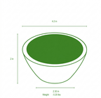 Gracie Wooden Snack Bowls Set (2pk) - White - Avail 05/12 - from Jaye's Studio
