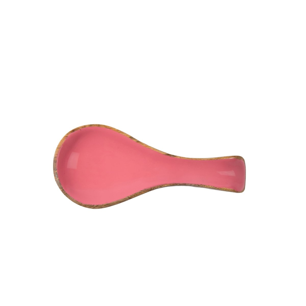 Gracie Wooden Spoon Rest - Pink - Avail 03/20 - from Jaye's Studio