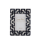Greek Key Design Key Frame - Black - Avail 09/21 - Photo & Picture Frames from Jaye's Studio