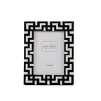 Greek Key Design Key Frame - Black - Avail 09/21 - Photo & Picture Frames from Jaye's Studio