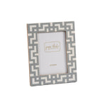 Greek Key Design Key Frame - Gray - Avail 09/21 - Photo & Picture Frames from Jaye's Studio